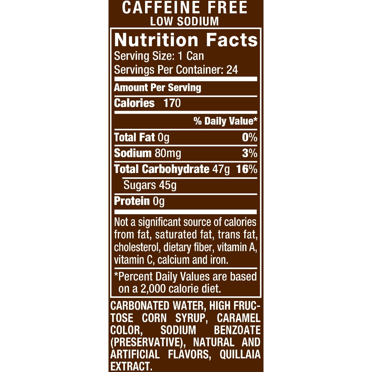 A W Root Beer Nutrition Facts 12 Oz Bios Pics