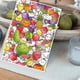 thumbnail image 4 of Sello transparente de silicona con fondo de frutas de dibujos animados para hacer tarjetas, frutas y verduras, 21 x 14,8 cm, para colorear y colorear., 4 of 8
