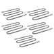 thumbnail image 4 of Cadenas curvas de aluminio de 3,28 pies cada una, cadena artesanal con hebilla de cabeza recta, cadena artesanal para tablero publicitario, 5 uds., 4 of 8