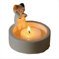 thumbnail image 3 of Portavelas de Gatito de , Candelabro de Calentando Patas, Soporte de Caja de Almacenamiento Hecho A Mano DIY, DecoracióN del Hogar B, 3 of 5