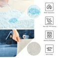 thumbnail image 4 of U-Shaped Toilet Mat Plush Bathroom Rug Mat Non Slip Bathroom Mats Mysterious Christmas Night Scene, 4 of 5
