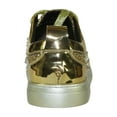 thumbnail image 6 of Mens Fancy Shoes By FIESSO AURELIO GARCIA, Spikes Rhine stones 2413 Gold, 6 of 9