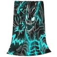 thumbnail image 3 of Kaiju No. 8 Blankets Flannel Fleece Warm Soft Throw Blanket For Couch Sofa Bed Living Room All Season Decor Gift 80"X60", 3 of 8