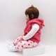 thumbnail image 4 of Muñeca Reborn de silicona suave de simulación de 48cm, juguete para niña Playmate, muñecas para bebés recién nacidos Tmvgtek juguetes de los niños, 4 of 9