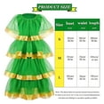 thumbnail image 4 of Disfraz de árbol de Navidad para mujer para fiestas | Material elástico y transpirable | Varias tallas disponibles para eventos festivos y carnavales, 4 of 5