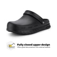 thumbnail image 2 of FitVille Wide Mens Clogs Slip Resistant Kitchen Work Shoes for Chef Non-Slip for Food Service with Arch Support, 7 Wide, 2 of 6