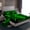 Green Black, variant on Homewish Ice Hockey Bed Sheets,Hockey Sport Lovers King Sheets,Red Blue White Sheet Set For Kids Boy,Microfiber Bedroom Decor,4-Piece
