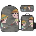 thumbnail image 1 of Chibi Maruko-chan Backpack Learning Nomad Bookbag with Wanderer Lunch System, 1 of 5