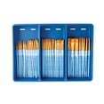 thumbnail image 2 of BRUSHES SCHOLASTIC CHOICE GOLD TAKLON COMBO SET OF 72, 2 of 3