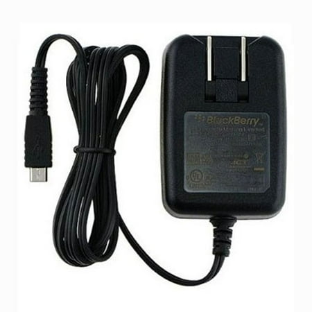OEM Home Wall Travel AC Adapter Charger Micro USB Black Compatible With Blackberry Q10, Classic - BLU Studio Touch, Life Play S - Casio G-zOne Commando 4G LTE - CAT S40 - Coolpad Rogue