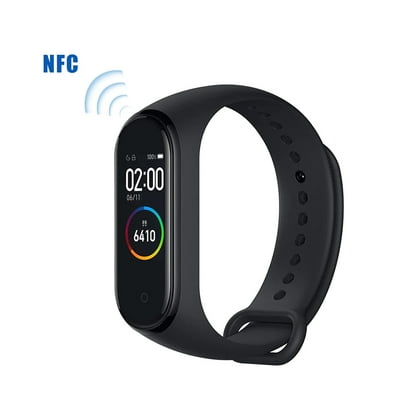 Xiaomi Mi Band 4 bluetooth 5.0 Smart Watch Heart Rate Fitness Tracker 0.95 pulgadas pantalla a color NFC Version Black