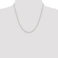 thumbnail image 4 of 925 Sterling Silver Cable Chain Styles Necklace 2.5 mm Flat Open Oval 20 inch, 4 of 4