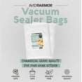 thumbnail image 4 of Avid Armor Vacuum Sealer Bags 11x16 Inches - Freezer Safe Food Sealer Pack of 100, 4 of 7