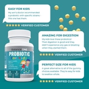 Balance ONE Time-Release Kids Probiotic - 2 Month Supply - 3 Billion CFU