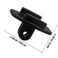 thumbnail image 2 of RENACLIPY Action Quick Release Adapter Mount Tripod Mount Adapter Black Aluminum Alloy 1Set, 2 of 7