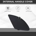 thumbnail image 5 of Inner Interior Inside Door Handle Cover Cap Case Lid for -V 2007 - 2011 Black Color Front=Rear 1 Set,4 x Internal handle cover,Black, 5 of 8