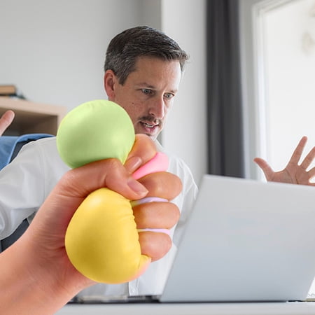 strola Toys Cute Colorful Steamed Bun squeezable Toys Set with Box Slow Rising TPR Fidget Sensory Squeeze Ball Stress Relief Anxiety Calming Gifts for Ki-ds Adults Office Desk Decor