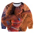 thumbnail image 1 of Sudaderas holgadas de princesa de Disney para niñas, jersey de manga larga con estampado de algodón en 3D, Tops para adolescentes, sudaderas con capucha de moda para niños 6T Gao Jinjia LED, 1 of 2