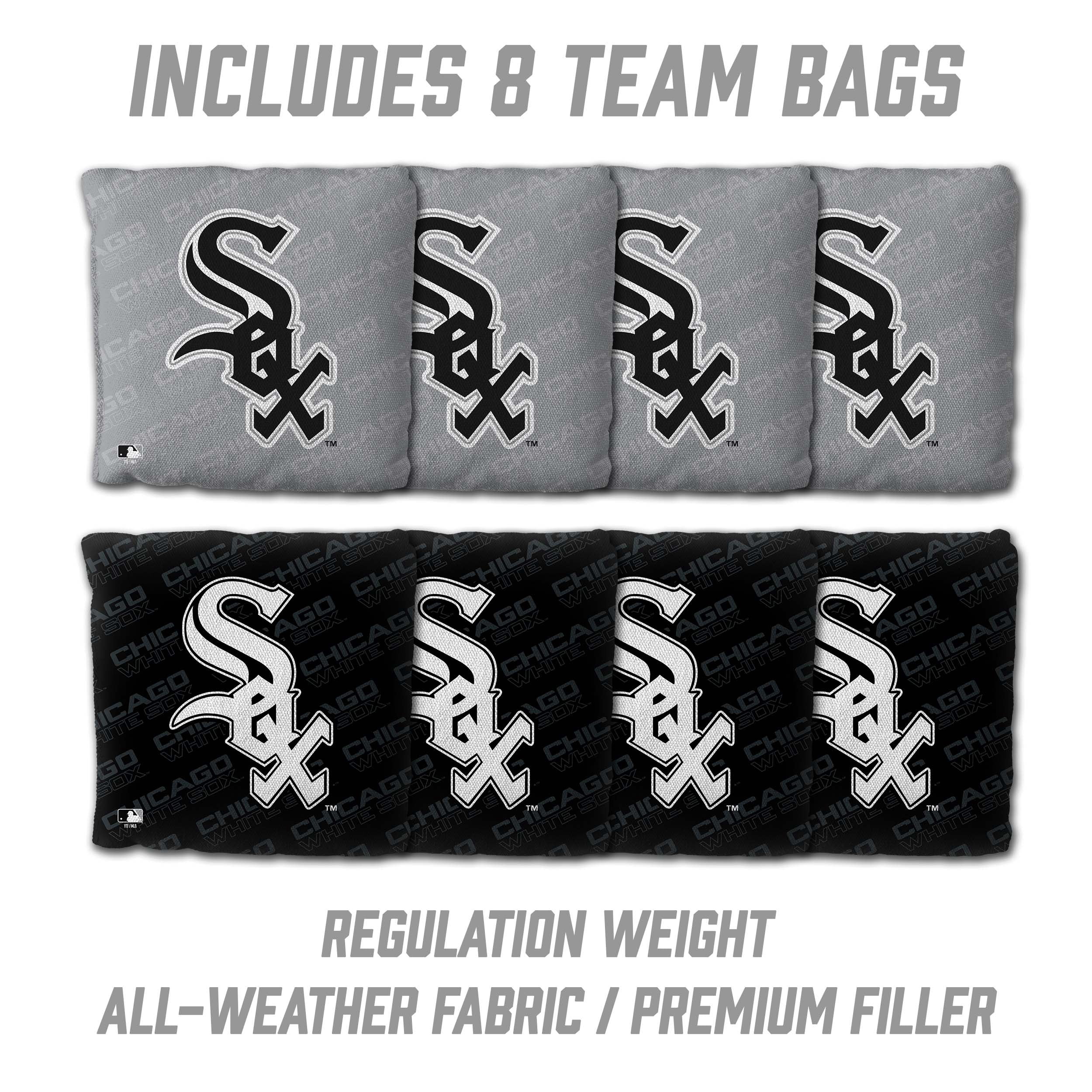 YouTheFan MLB Chicago White Sox 2' x 3' Cornhole Game