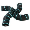 thumbnail image 1 of Cat Tunnel 4 Way Pet Tunnel Collapsible Tunnel Toy for Cats Dogs Rabbits Pets, 1 of 4