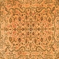 thumbnail image 1 of Ahgly Company Indoor Square Persian Orange Traditional Area Rugs, 8' Square, 1 of 1