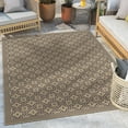 thumbnail image 1 of Well Woven Indoor/Outdoor Area Rug 5'3" x 7'3" Manola Beige Floral Trellis, 1 of 4