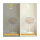 thumbnail image 5 of Lámpara de mesa elegante con plumas, interruptor táctil, carga USB, cuerpo de lámpara dorado moderno para cualquier decoración de habitación, 5 of 5
