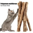 thumbnail image 3 of Clerance! PawCasa 5Pcs Cat Nip Stis Dried Siervine Dental Chew Toy Tth Clean Toothbrush, 3 of 7