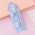 thumbnail image 2 of Mohdy Cute Blue Bear Stationery Set for Children,Cute Stationery Set Pencil Eraser Ruler Sharpener School Supplies Set for Children,Gifts for Birthdays,Anniversaries,And Christmas, 2 of 4
