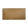 thumbnail image 1 of Fasade - Waves Vertical Polished Copper Decorative Wall Panel - Fast and Easy Installation (4' X 8' Panel), 1 of 1