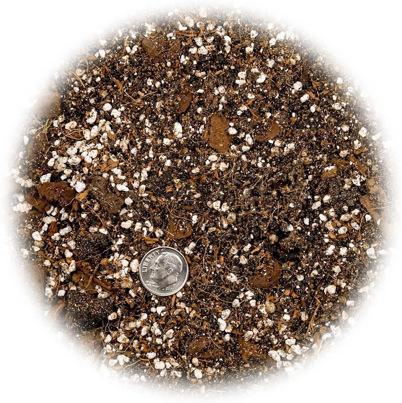 ⭐ Premium Spider Plant Potting Mix by Gardenera Labs - Ideal Soil Blend for Repotting and Growing Spider Plants (5 QUART)