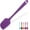 Purple, variant on U-Taste 600°F High Heat Resistant 14in Extra Large Silicone Spatula, BPA-Free Food Grade Kitchen Cooking Baking Mixing One Piece Seamless Flexible Rubber Bowl Scraper for Nonstick Cookware (Purple)