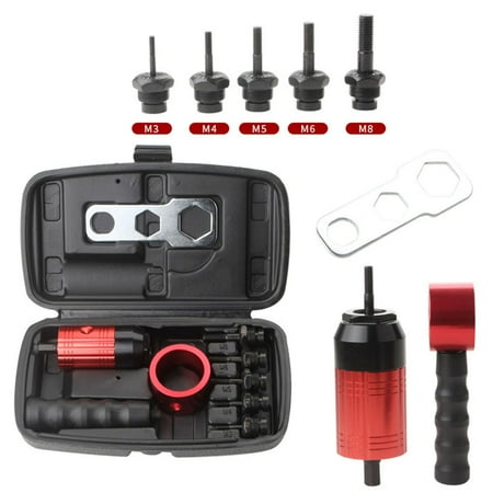

BAMILL Manual Electric Rivet Nut machine Detachable Hand Rivet Nut Tool Set