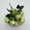 Green, variant on Artificial 10-Head Pearl Rose Flowers, Small Bunches of Silk Roses for Home Floor Standing Ornaments, Indoor Hotel Soft Decoration, Champagne