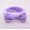 Lavender, variant on Spa Day Plush Fleece Bow Headband