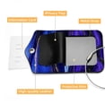 thumbnail image 4 of Square PU Leather Luggage Tags - 2 Pack with Privacy Cover and Stainless Steel Ring - Suitable for Travel, Backpack, Handbag - Suitcase Tags, Travel Tag Abstract Texture, 4 of 7