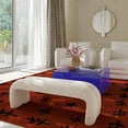 thumbnail image 7 of Leigh Cream Velvet Channeled Bench, 7 of 7