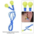 thumbnail image 4 of Mushrooms Shape Easy to Insert Foam Earplugs, Soft Feeling Anti-Noise Earplugs, for Dormitory Factory, 4 of 8
