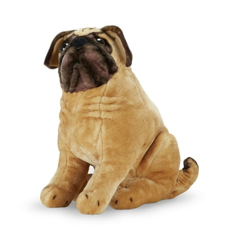 Melissa & Doug Pug Dog -  Lifelike Stuffed Animal