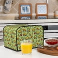 thumbnail image 6 of Balery Cute Tractor Pattern Oven Cover Kitchen Bread Machine Protector, 4 Slice Toaster Cover for Home, Anti Dust Fingerprint Coaster Cover, 6 of 7