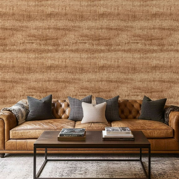 Peel and Stick Wallpaper Contact Paper Wood Oak Grain Wood Grain Horizontal Lines Natural Patterns Earthy Self Adhesive and Removable 17.7in x 118in