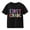 Black, variant on Girls First Grade Back to School T Shirt Short Sleeve Crew Neck Cotton Casual Summer Graphic Tee (Black, 6-7 Years)