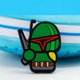 thumbnail image 1 of Croc Charms Star Wars series Kawaii DIY Shoe Accessories Disney PVC Master Yoda Wholesale lightsabers Girls Kids Gifts JC0108 Gao Jinjia LED, 1 of 2
