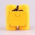thumbnail image 2 of Telescope Kid Portable foldable High Resolution Strap Children Binocular 2.5x Magnification Binoculars Toy Aids Yellow, 2 of 9