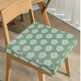 thumbnail image 6 of MAGPIE Indoor Outdoor 20" x 18"x 4" Cushion Cover Replacement 2 Pack, NO Insert!Seat Cushion for Patio Garden Chair Sofa Bench Wicker(Fair Green), 6 of 6