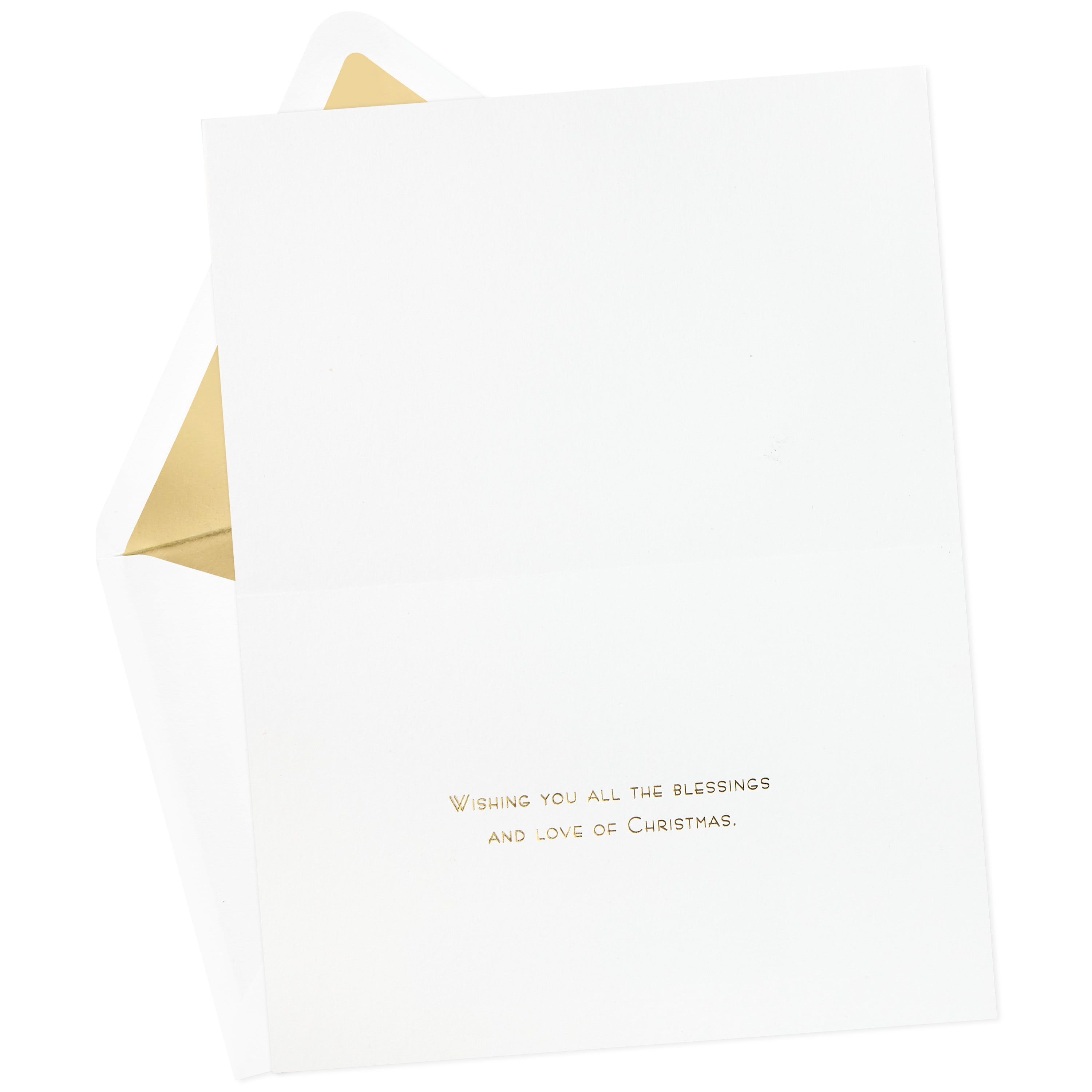 Hallmark Signature Religious Christmas Card (Nativity Scene)