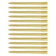 thumbnail image 3 of Twisted Candlestick, 12pcs Soy Wax Twisted Long Candle  For Wedding Gold,Silver, 3 of 8
