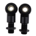 thumbnail image 2 of 2 Unids Negro Motocicleta Amortiguador De Choque De Aire Ojo Adaptadores Tornillos Conectores Piezas De Suspensión 10mm Sunnimix Amortiguador Adaptador de ojos, 2 of 5
