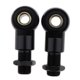 thumbnail image 2 of 2 Unids Negro Motocicleta Amortiguador De Choque De Aire Ojo Adaptadores Tornillos Conectores Piezas De Suspensión 10mm Sunnimix Amortiguador Adaptador de ojos, 2 of 5