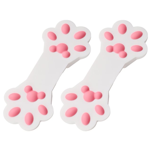 TEHAUX 2Ud Sujetadores De Bolsas Silicona Con Para De